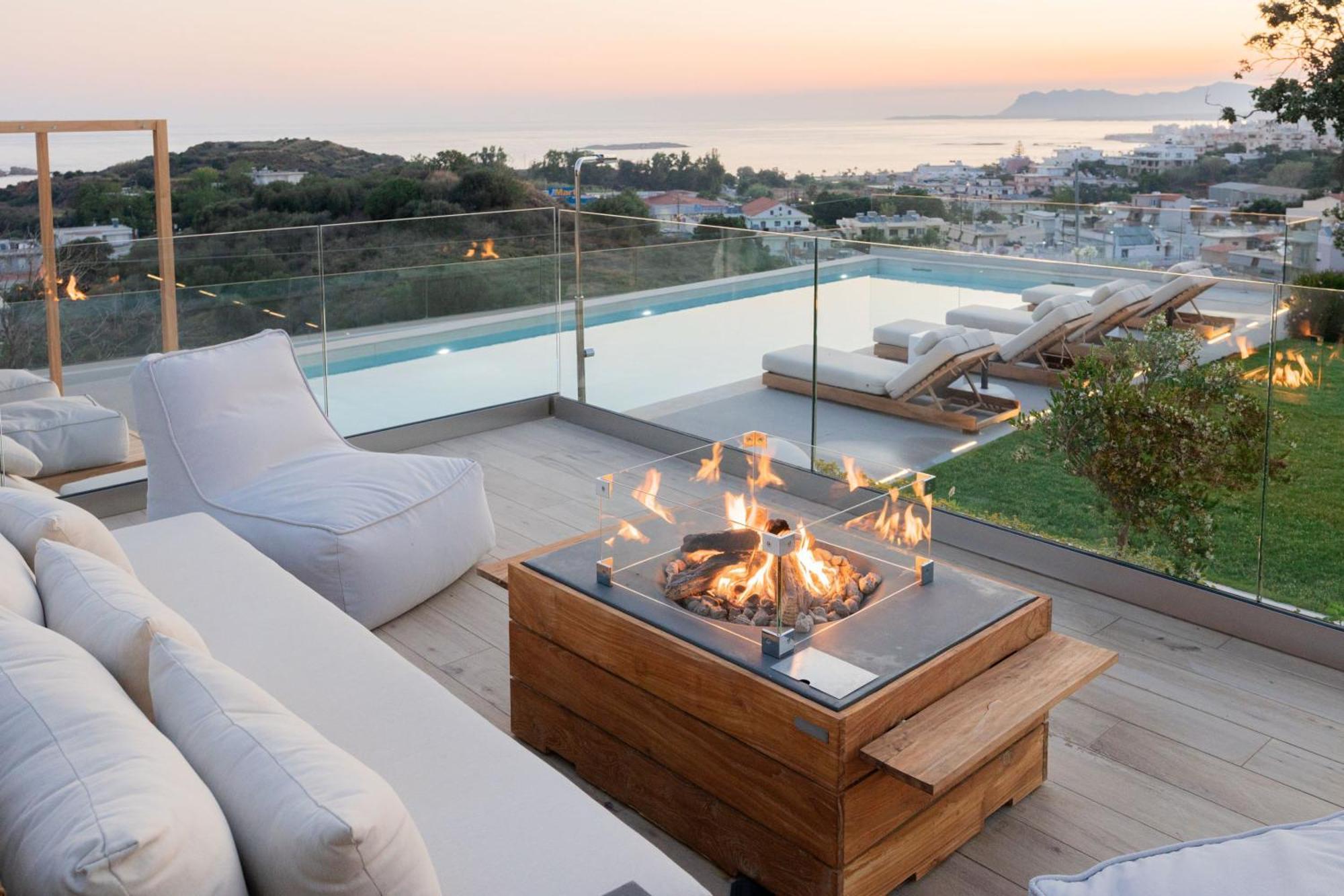 Centro Golden View Villa Hriszí Aktí Haniá Kültér fotó