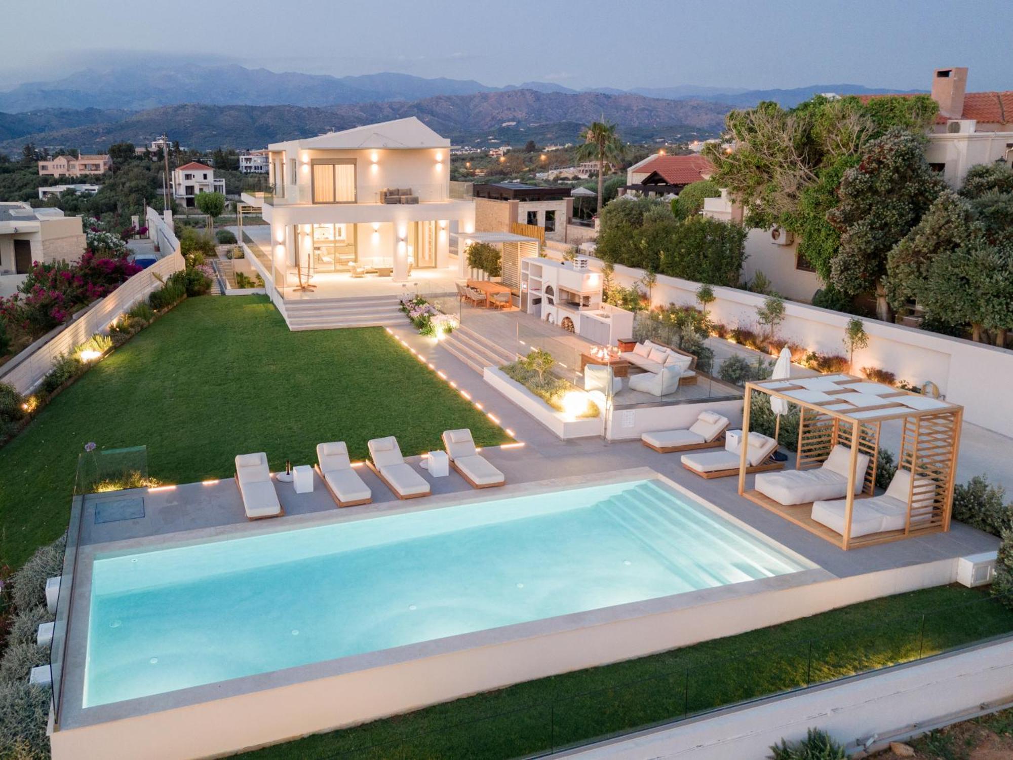 Centro Golden View Villa Hriszí Aktí Haniá Kültér fotó