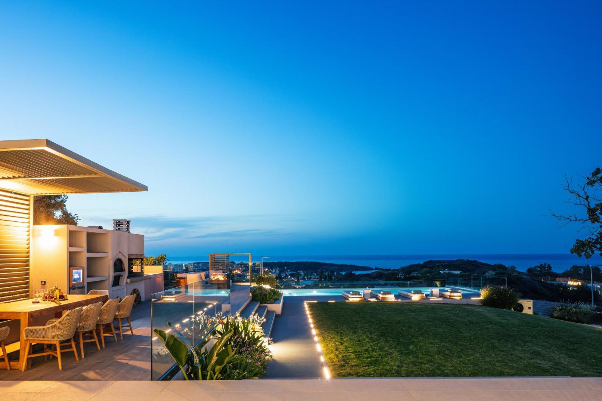 Centro Golden View Villa Hriszí Aktí Haniá Kültér fotó