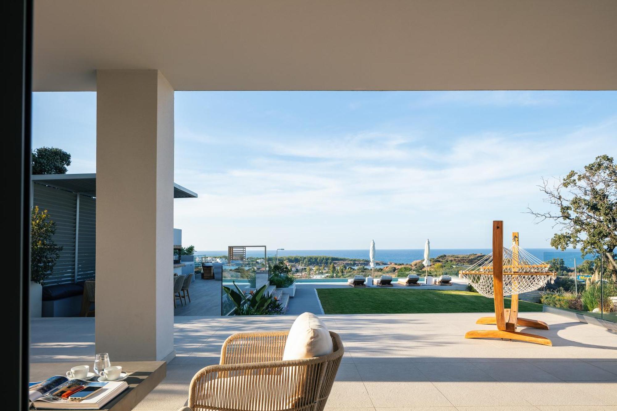 Centro Golden View Villa Hriszí Aktí Haniá Kültér fotó