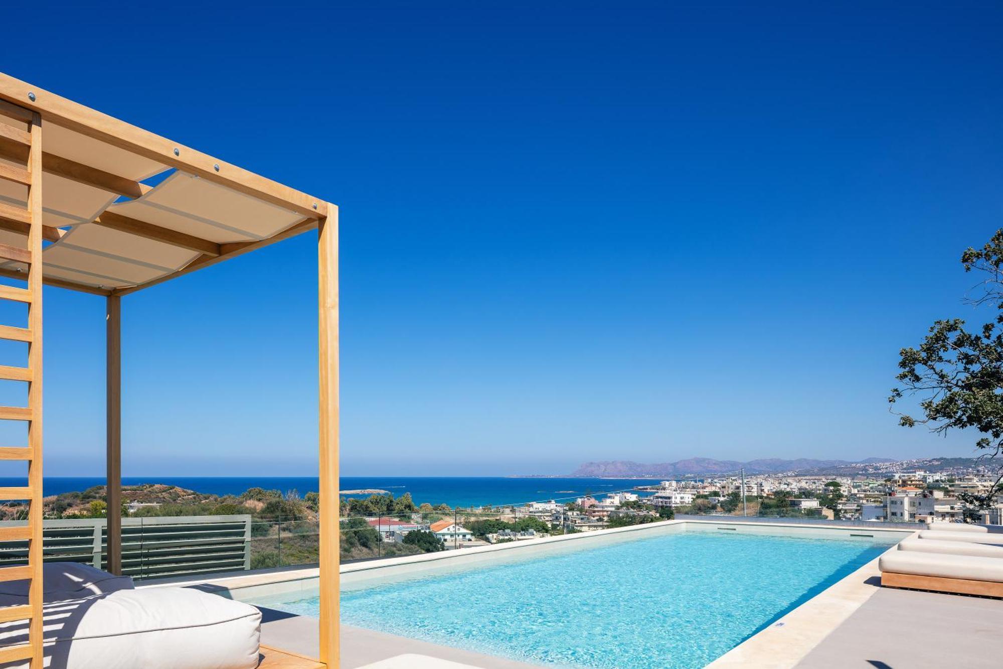 Centro Golden View Villa Hriszí Aktí Haniá Kültér fotó