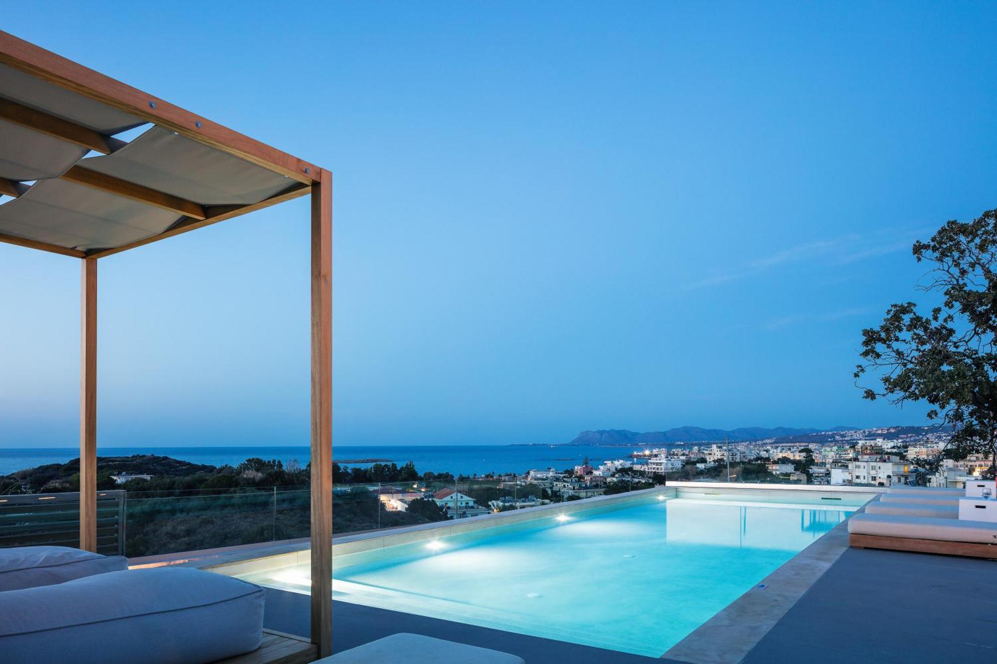 Centro Golden View Villa Hriszí Aktí Haniá Kültér fotó