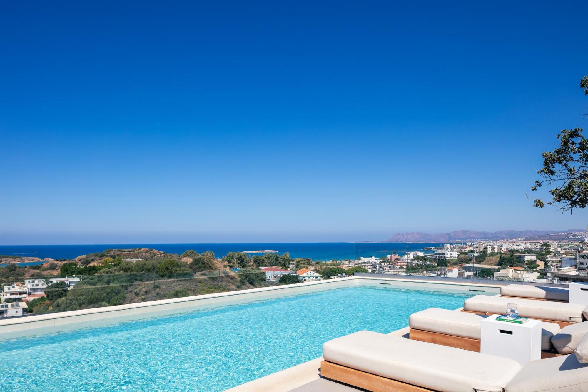 Centro Golden View Villa Hriszí Aktí Haniá Kültér fotó
